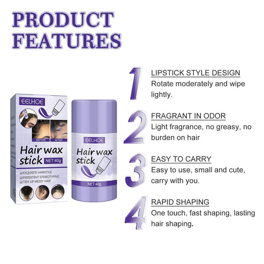 EELHOE Hair Wax Stick Broken Hair Polishing Hair Wax Stick Small Broken Hair Hair Finishing Broken Hair Styling Cream Haircare Gel Haircare Health Beauty CJ USa USPS Muqe https://www.cyberehub.com