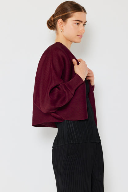 Marina West Swim Rib Pleated Puff Sleeve Bolero Cardigan Shirt Apparel Clothing Tops Marina West Swim Ship from USA Shirts USA Women Trendsi https://www.cyberehub.com