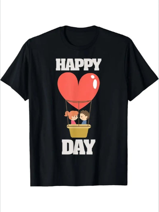 Love Valentine'S Day T-Shirt, Couple T-Shirt, Couple Christmas, Fashion Casual T-Shirt, Short-Sleeved T-Shirt Apparel/Shirt/Graphic Shirt SNULLO https://www.cyberehub.com