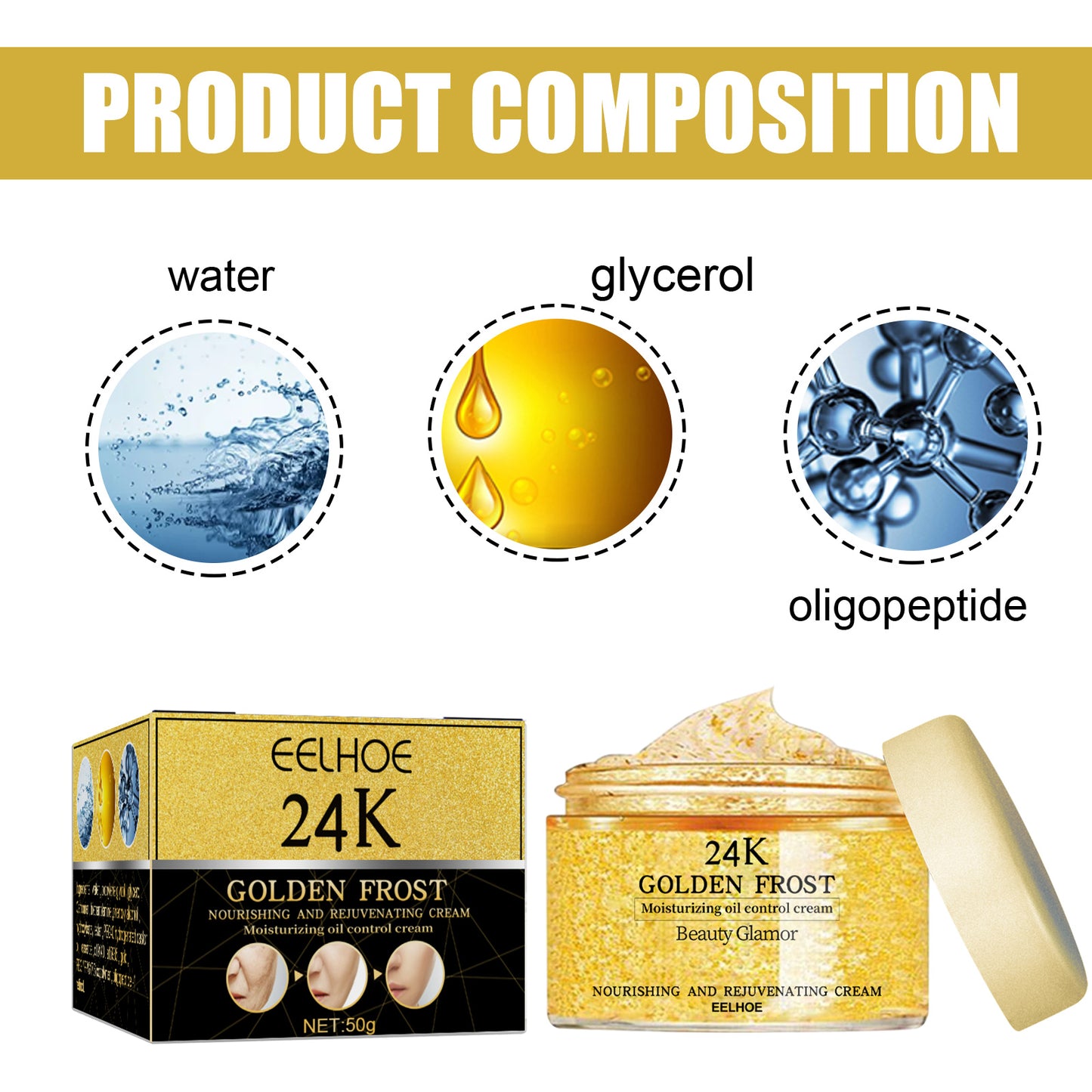 24K Gold Repair Tender Eye Cream, Hydrates Firms And Reduces Fine Lines And Dark Circles Eye Cream Health Eprolo https://www.cyberehub.com