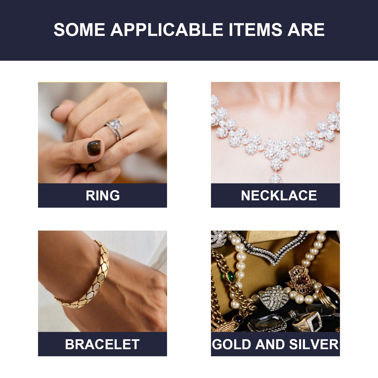 Jakehoe Jewelry Cleaner, Gold And Silver Jewelry Watches Diamond Ring Jewelry Decontamination Anti-Oxidation Cleaner Home & Garden Home Goods Eprolo https://www.cyberehub.com