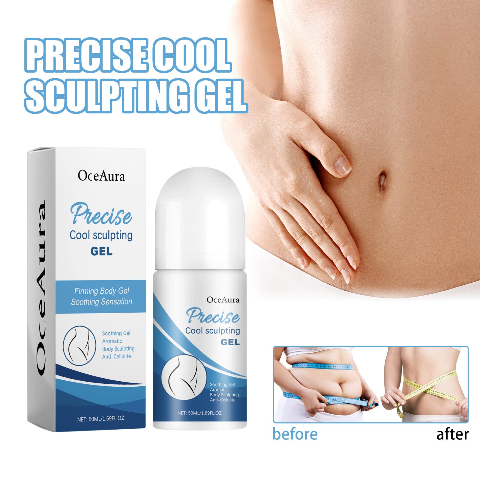 Precise Cool Sculpting Gel, Firming Thigh Muscles Abdominal Fat Shaping Slimming Body Care Ball Health & Beauty Health Eprolo https://www.cyberehub.com