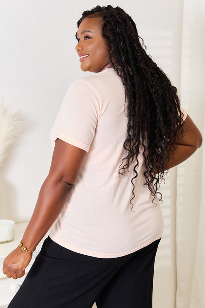 Simply Love MAMA Heart Graphic T-Shirt Apparel/Tops Ship from USA Simply Love TikTok Tops Trendsi USPS Walmart Walmart Apparel Trendsi https://www.cyberehub.com