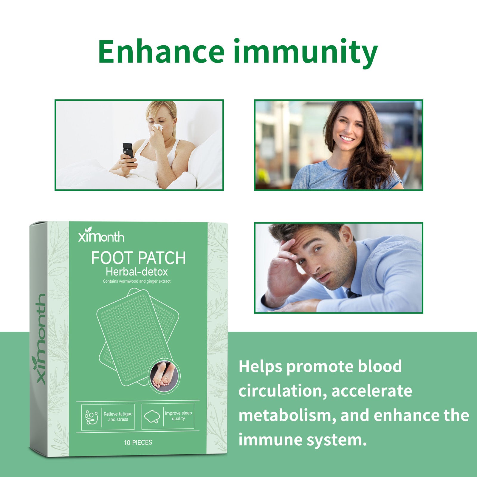 Foot Patch, Moisturizing Alleviate The Pressure Of The Body Care Sleep Foot Patch Health Eprolo https://www.cyberehub.com