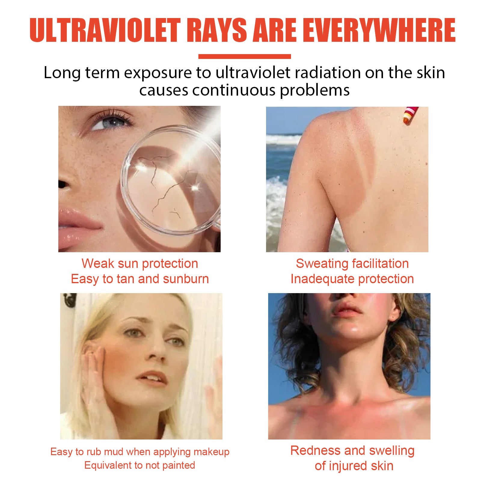 Protective Cream, Summer Outdoor UV Protection Refreshing Moisturizing Protective Cream Health Eprolo https://www.cyberehub.com