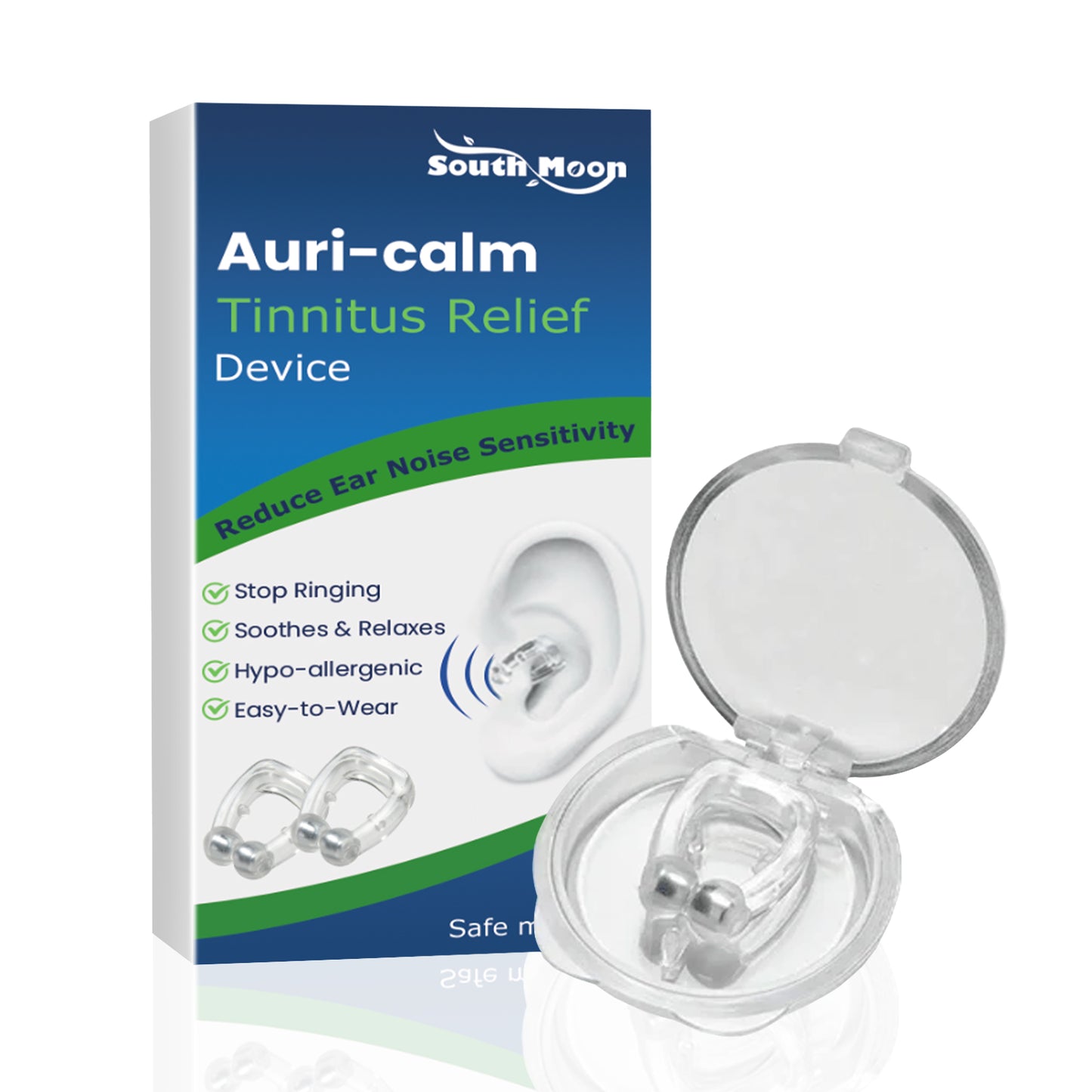 Auri-calm Tinnitus Relief Device, Relieve Ear Pain Tinnitus And Ear Discomfort Ear Massage Care Ear Clips Health Eprolo https://www.cyberehub.com