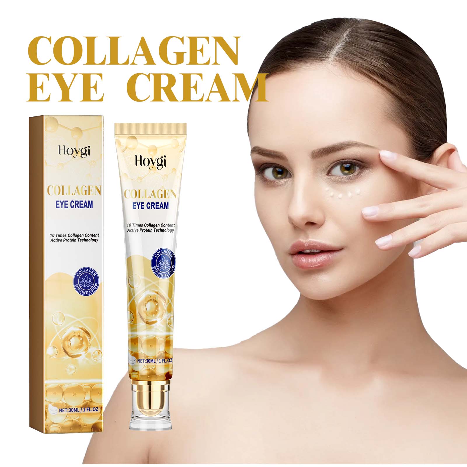 Collagen Eye Cream, Moisturizing, Moisturizing And Firming Facial Skin, Cleaning, Anti-Wrinkle, Anti-Aging Eyes Health & Beauty Health Eprolo https://www.cyberehub.com