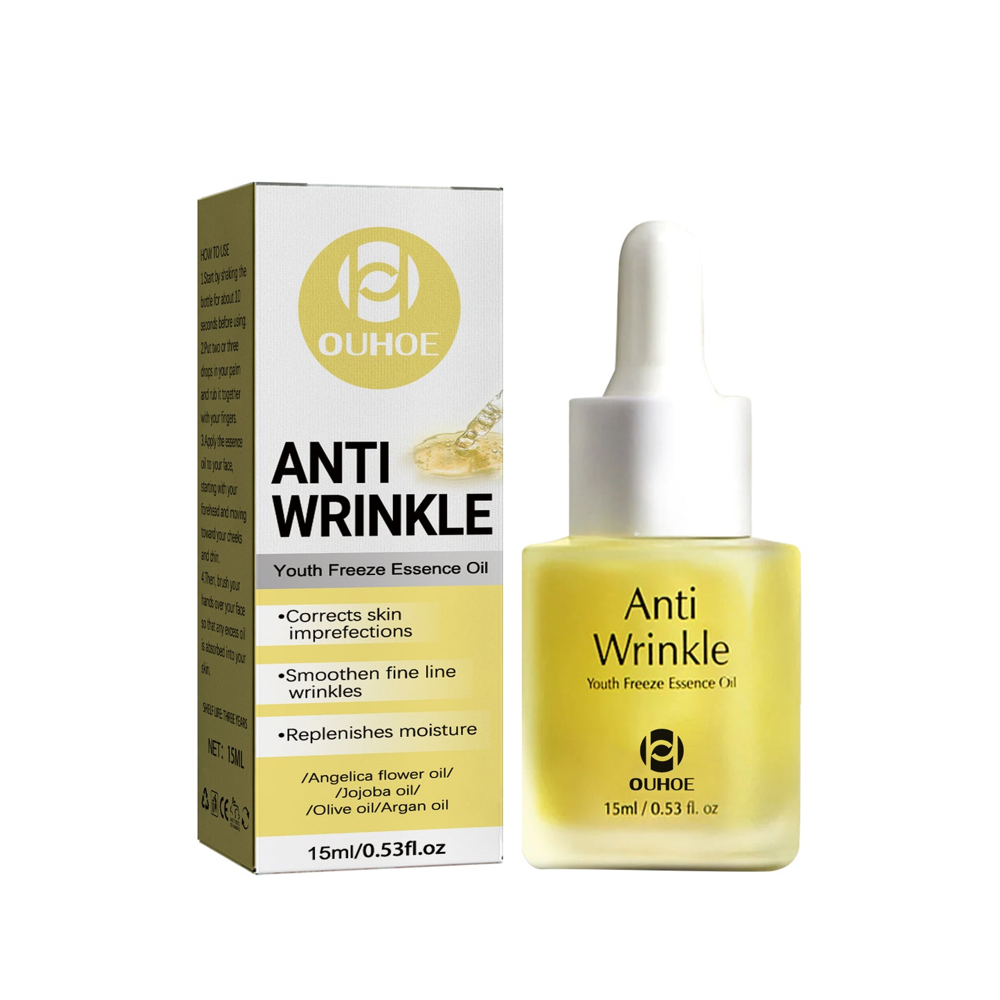 Anti-Wrinkle Freezing Age Youth Essence Oil, Moisturizing Firming Skin Fade Lines And Brightening Skin Essence Health Eprolo https://www.cyberehub.com