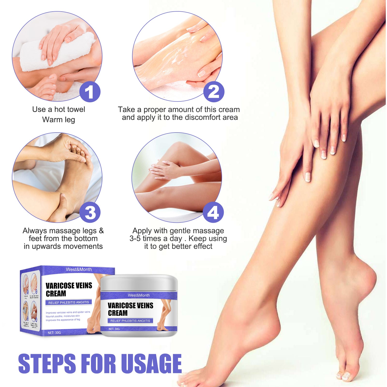 Leg Care Cream Gentle Care For Leg Discomfort Daily Moisturizing Maintenance Topical Massage Cream Health Eprolo https://www.cyberehub.com