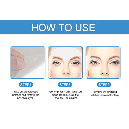 Forehead Care Patch Reduces Raised Head Lines, Firming Skin, Hydrating And Smoothing Skin Patch Health & Beauty Health Eprolo https://www.cyberehub.com