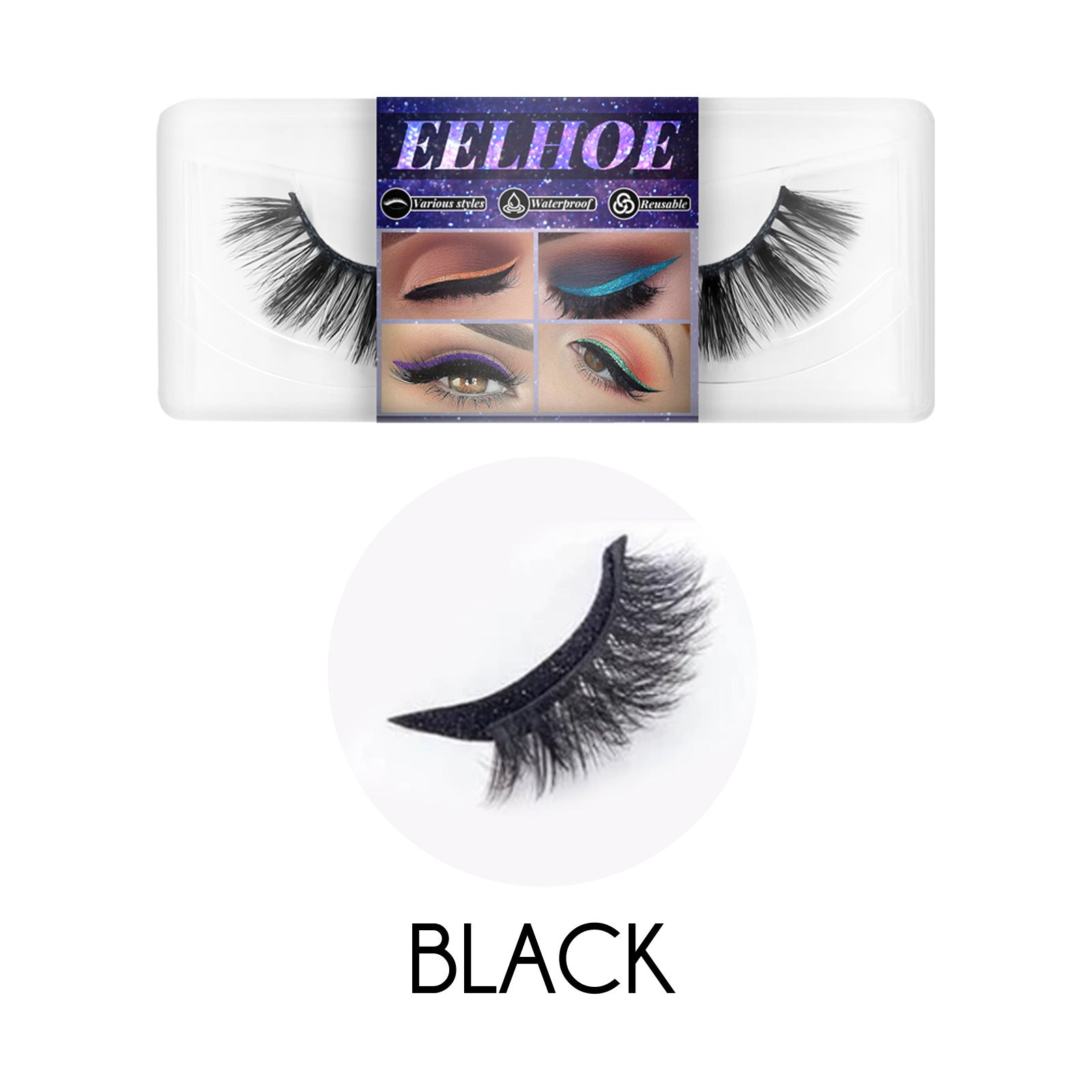 EELHOE Eyeliner And Eyelash Stickers, Self-Adhesive False Eyelashes With European And American 3d Eyelash Eyeshadow Eyeliner Health Eprolo https://www.cyberehub.com