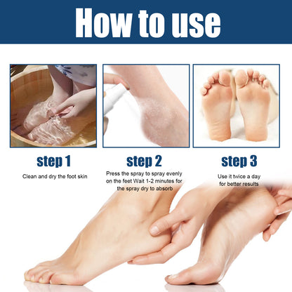 Athletes Foot Relief Spray, Relieve Foot Sweat Foot Itching Peeling Gray Nails Foot Odor Moisturizing Care Spray Health Eprolo https://www.cyberehub.com