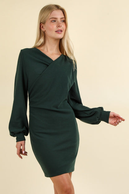 VERY J Ruched Detail Bodycon Mini Dress Apparel/Dress Dress Ship from USA TikTok Trendsi USPS VERY J Walmart Walmart Apparel Trendsi https://www.cyberehub.com