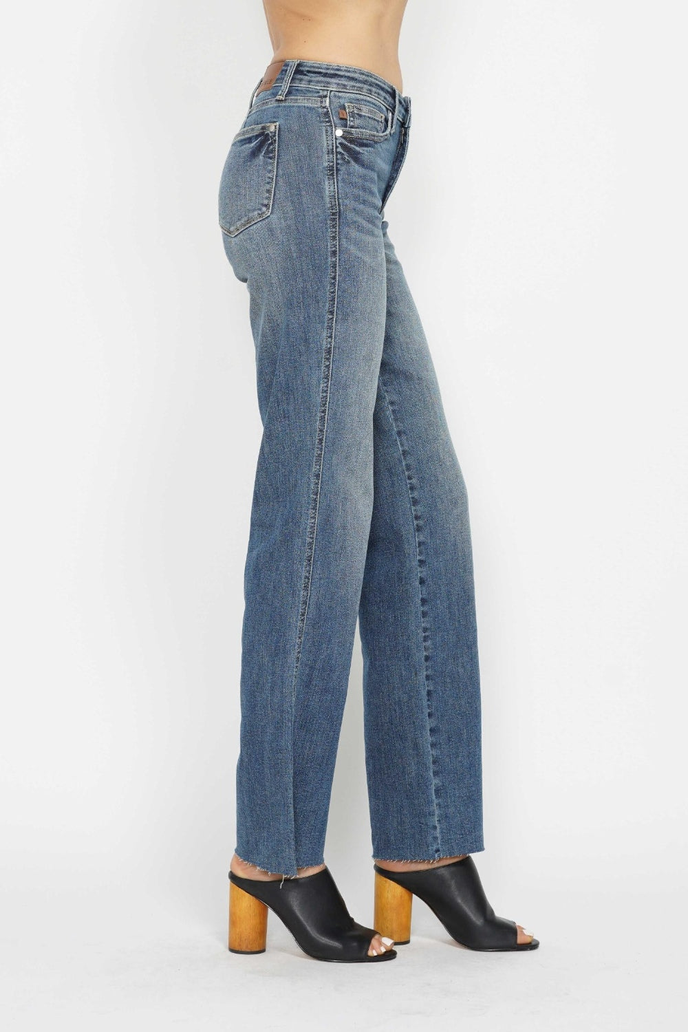 Judy Blue Full Size Tummy Control Straight Jeans Bottoms Bottoms Clothing Judy Blue Ship from USA Women Trendsi https://www.cyberehub.com