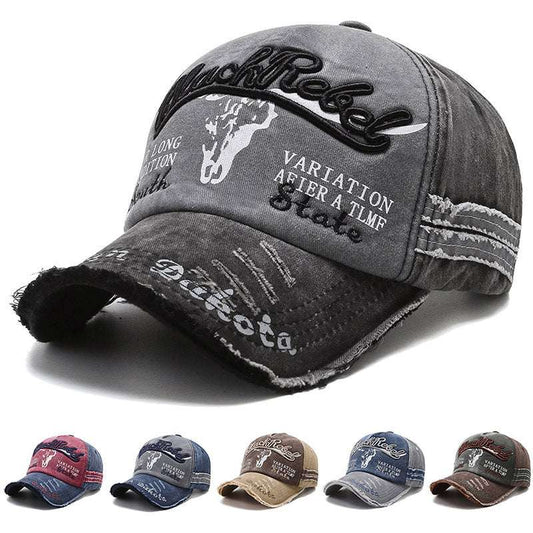 Vintage Embroidered Letter Washed Baseball Cap Apparel/Hat CJ Hat Ship From China CJ https://www.cyberehub.com
