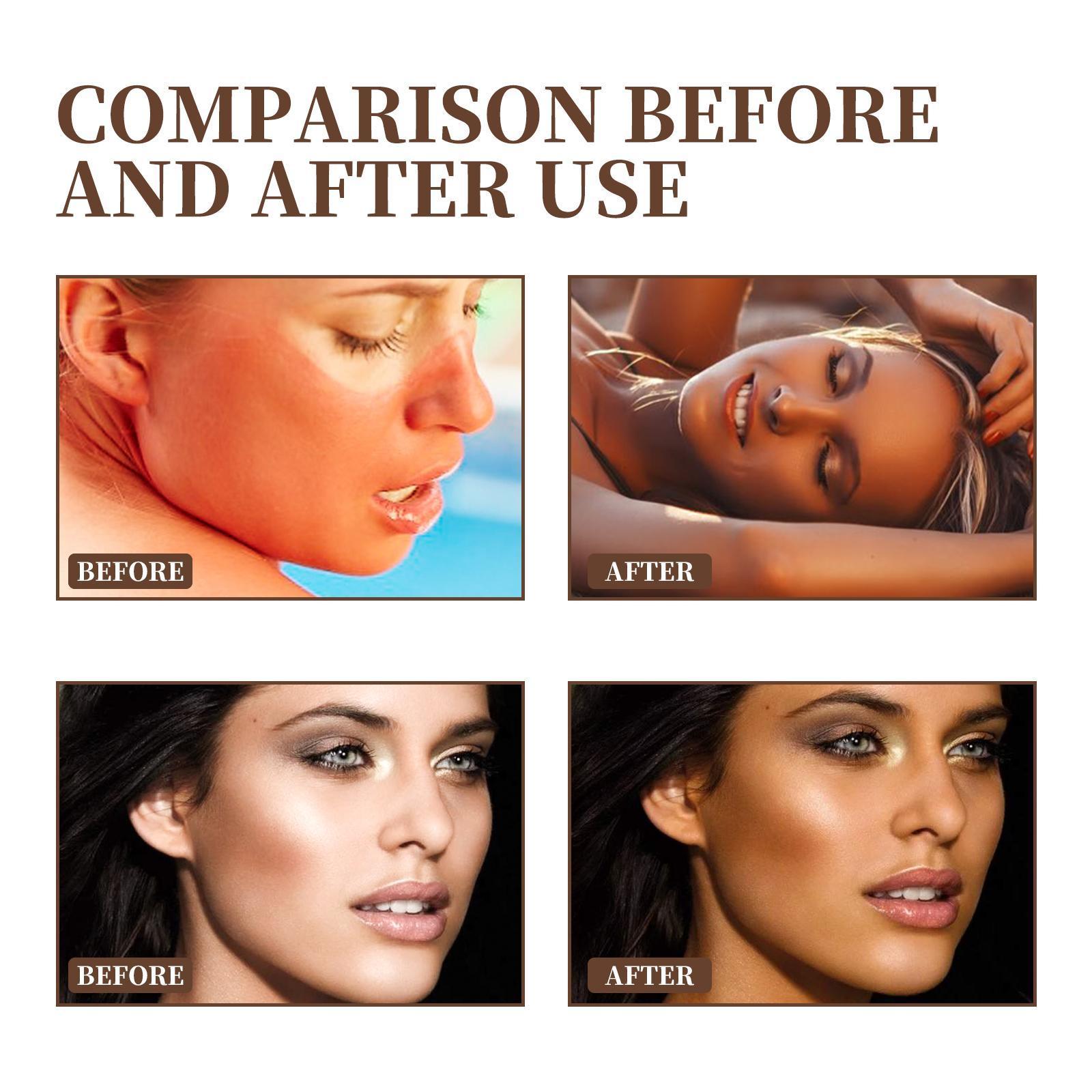 Tanning Skin Care Cream Summer Beach Self-tanning Bronze Moisturizing And Firming Skin Sun Cream Health Beauty CJ USa USPS Muqe https://www.cyberehub.com