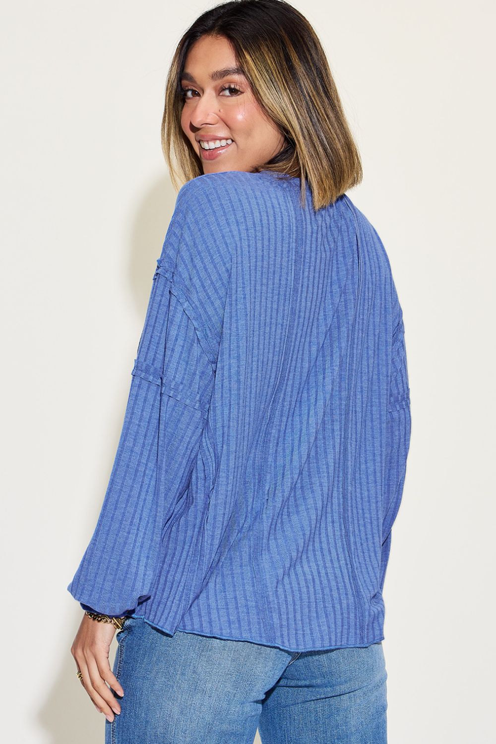 Basic Bae Full Size Ribbed Round Neck Long Sleeve T-Shirt Apparel/Tops Basic Bae Ship from USA TikTok Tops Trendsi USPS Walmart Walmart Apparel Trendsi https://www.cyberehub.com