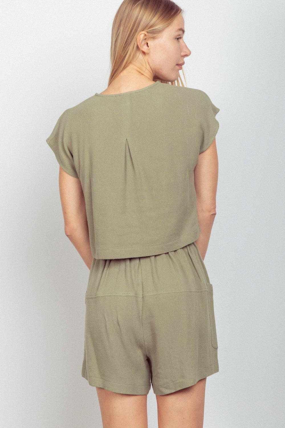 VERY J Woven Cropped Top & Waist Tie Shorts Set Apparel/Tops Memorial Day Sale Ship from USA TikTok Tops Trendsi USPS VERY J Walmart Walmart Apparel Trendsi https://www.cyberehub.com