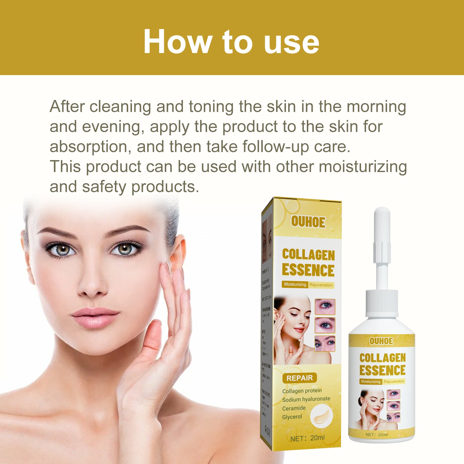 Collagen Essence, Shrinks Pores Hydrates Anti-Aging And Firming Skin Essence Health Eprolo https://www.cyberehub.com