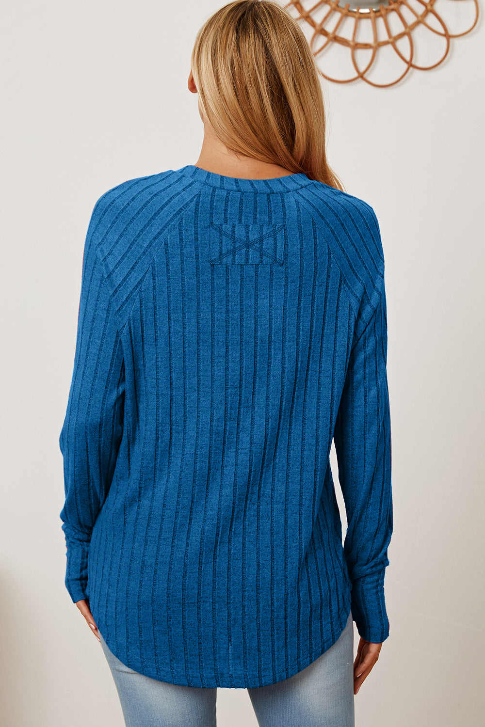 Basic Bae Full Size Ribbed Thumbhole Sleeve T-Shirt Apparel/Tops Basic Bae Ship from USA TikTok Tops Trendsi USPS Walmart Walmart Apparel Trendsi https://www.cyberehub.com