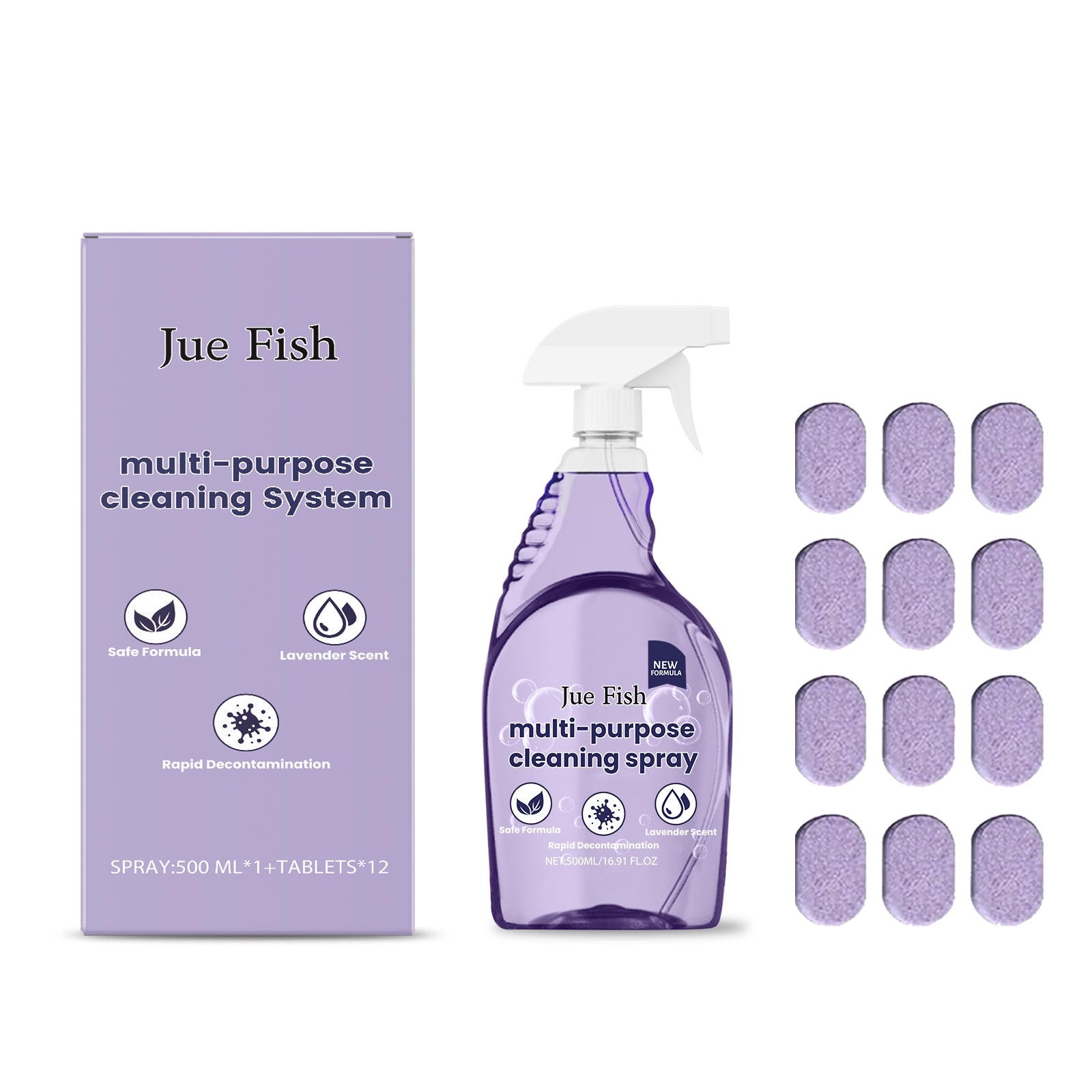 Jue-Fish Multi-Purpose Cleaner Easily Cleans Grease Stains On Cooktops And Utensils Home & Garden Home Goods Eprolo https://www.cyberehub.com
