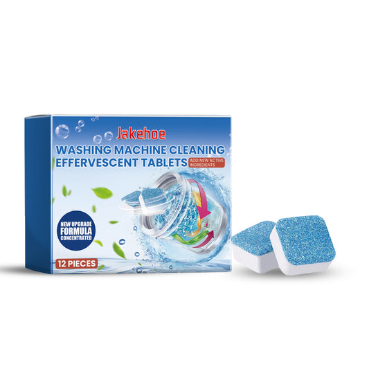 Jakehoe Washing Machine Cleaning Effervescent Sheet Washing Tank Cleaning Dirt, Odor And Fragrance Cleaning Sheet default title Home & Garden Home Goods Eprolo https://www.cyberehub.com