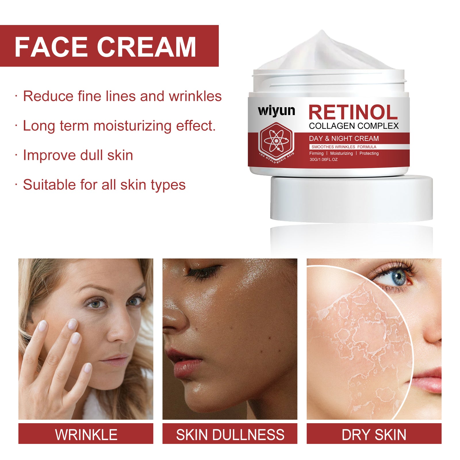 Retinol Whitening Fine Line Cream Moisturizing, Whitening, Firming, Moisturizing And Deep Hydrating Cream Health Eprolo https://www.cyberehub.com