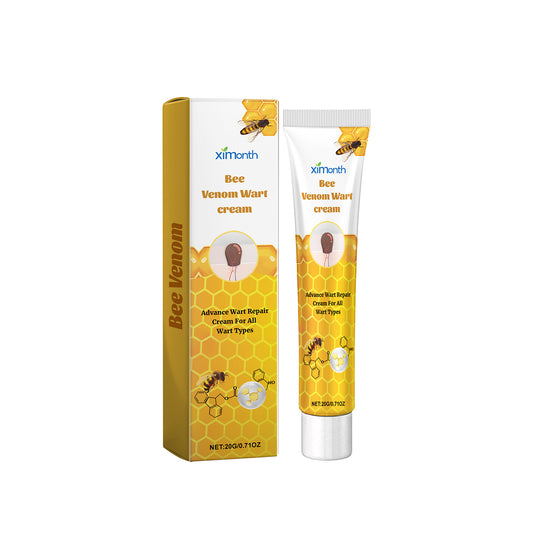 Ximonth Bee Venom Wart Cream, Repair Smooth Skin Lightening Nevus Spot Nevus Cure Wart Care Cream Health Eprolo https://www.cyberehub.com