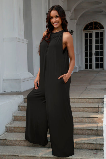 Double Take Full Size Tie Back Cutout Sleeveless Jumpsuit Apparel/Tops Double Take Memorial Day Sale Ship from USA TikTok Tops Trendsi USPS Walmart Walmart Apparel Trendsi https://www.cyberehub.com