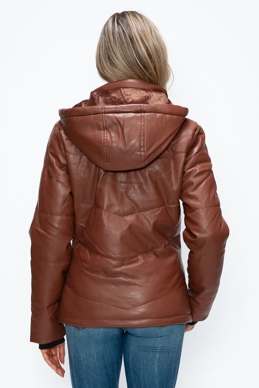 How Dare U Pocketed Zip Up Puffer Jacket with Removable Hood Tops/Jackets/Sweaters Clothing Tops How Dare U Ship from USA TikTok Trendsi USPS Walmart Trendsi https://www.cyberehub.com