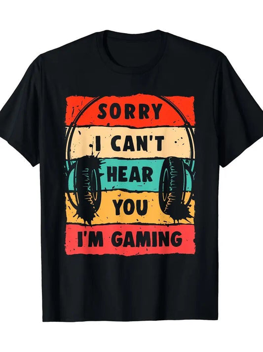 Men's Printed Short-sleeved T-shirt Apparel/Shirt/Graphic Shirt SNULLO https://www.cyberehub.com
