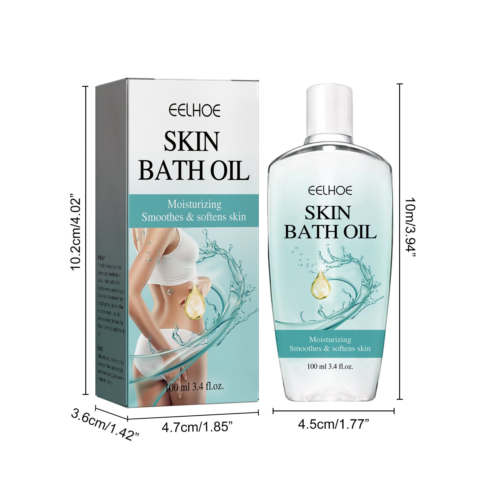 EELHOE Shower Oil Body Cleansing Repairing Skin Moisturizing Lubricating Skin Care Shower Oil White Health Beauty CJ USa USPS Muqe https://www.cyberehub.com