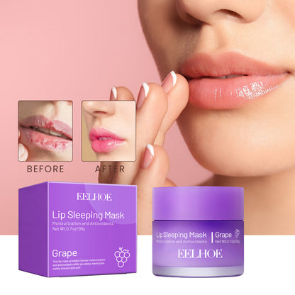 Lip Sleeping Mask, Moisturizing Gently Exfoliating Dead Skin Plump Smooth Lip Mask Health Eprolo https://www.cyberehub.com