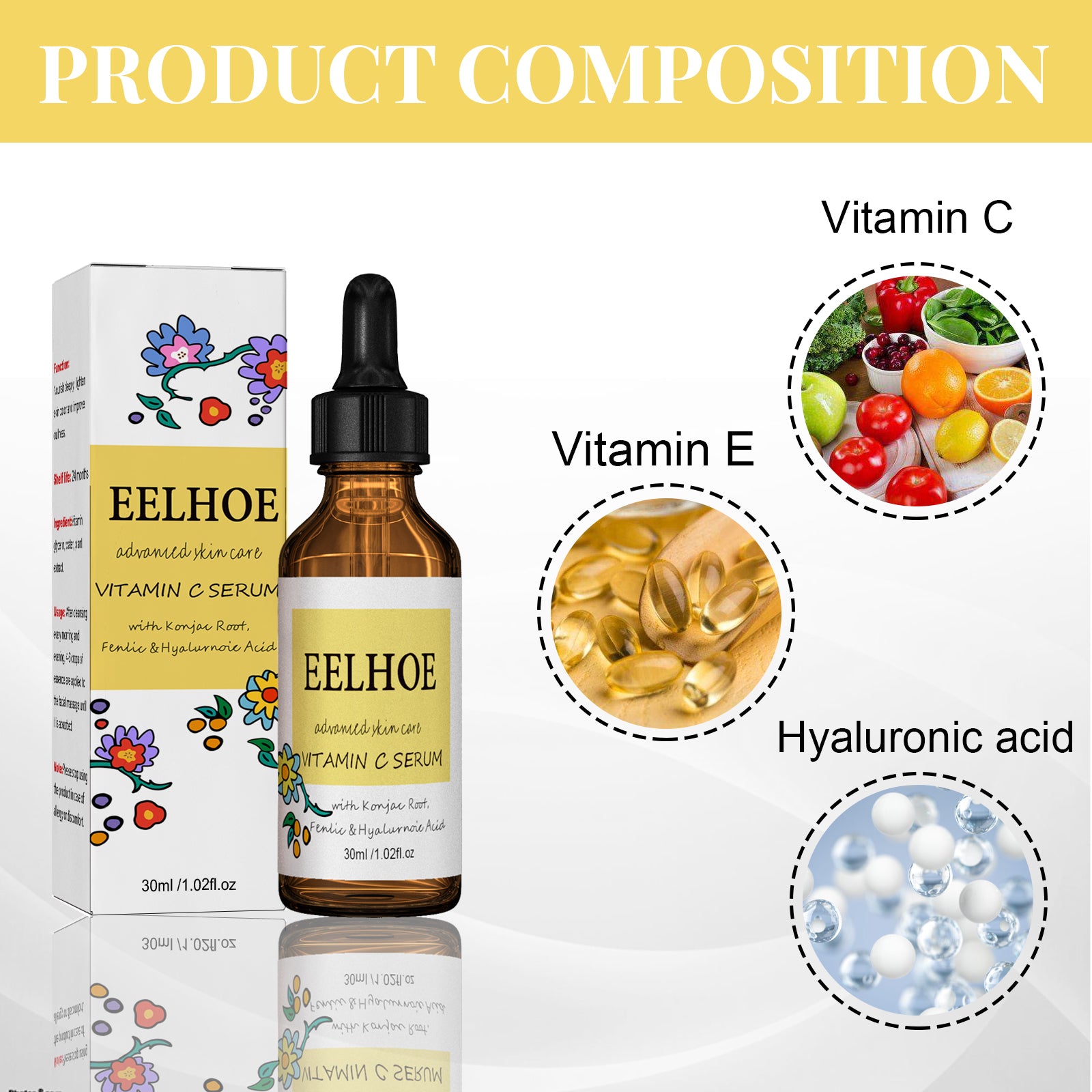 Vitamin C Essence, Brightens Skin, Moisturizes Shrink Pores Firming And Anti-Wrinkle Solution Health Eprolo https://www.cyberehub.com