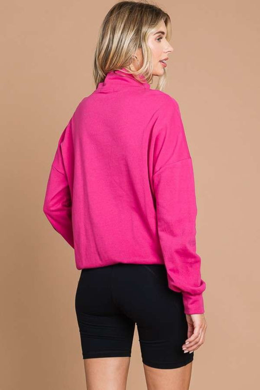 Culture Code Full Size Half Zip Long Sleeve Sweatshirt Apparel/Tops Culture Code Ship from USA TikTok Tops Trendsi USPS Walmart Walmart Apparel Trendsi https://www.cyberehub.com