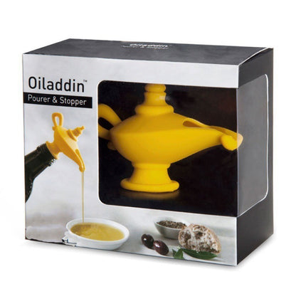 Creative silicone Aladdin lamp wine pouring device kitchen oil pouring nozzle leak proof sealing plug spiral type wine Home & Garden Home Goods Eprolo https://www.cyberehub.com