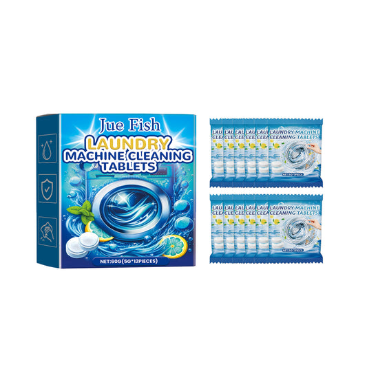 Jue-Fish washing machine cleaning effervescent tablets, washing machine slot stains cleaning dirt cleaning odor effervescent tablets default title Home Eprolo https://www.cyberehub.com