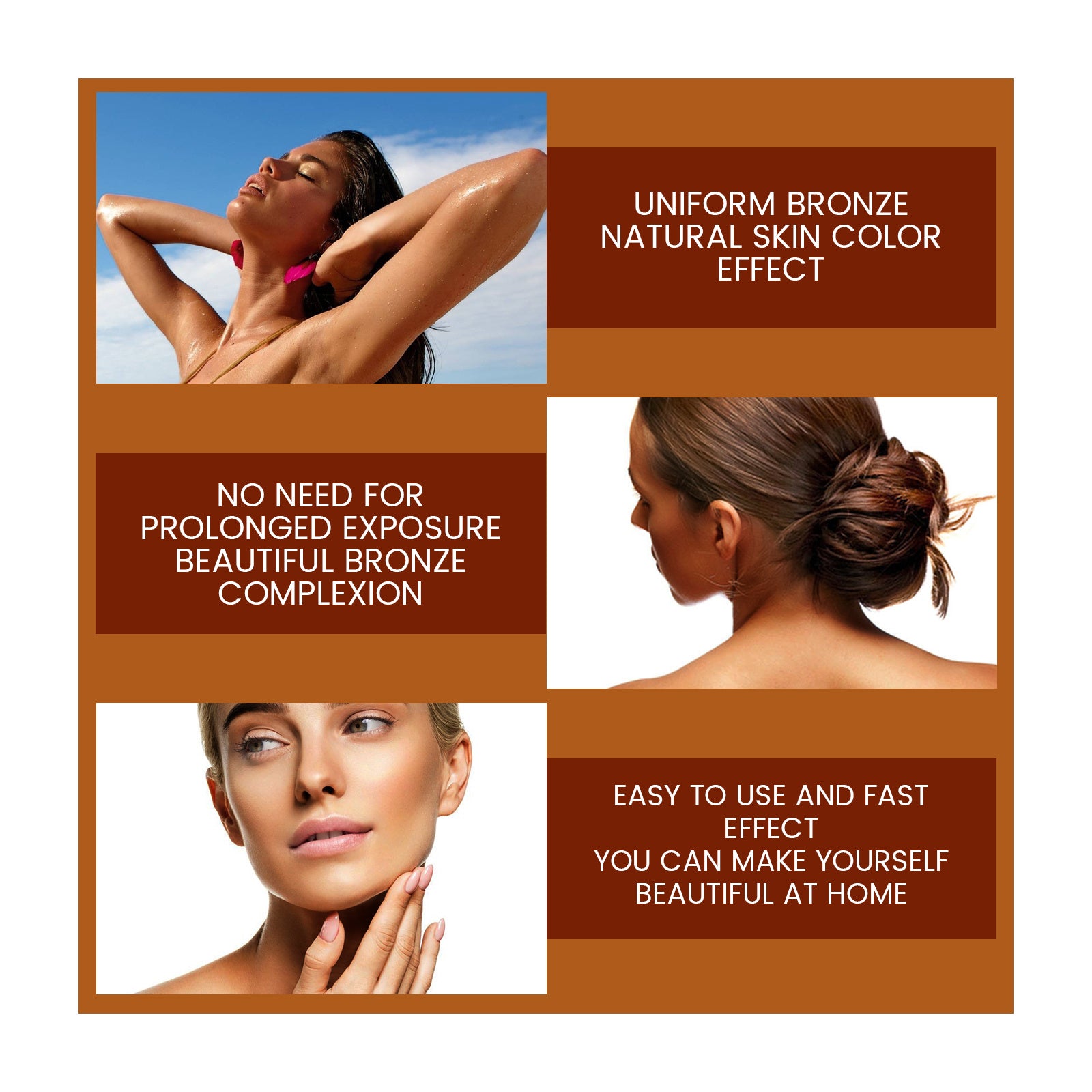 EELHOE Facial Tanning Essence For Achieving A Natural And Stylish Wheat Color Or Bronzed Skin Tone, Providing Hydration And Enhancing The Beauty Of The Skin Without The Need For Sunbathing Health Beauty CJ USa USPS Muqe https://www.cyberehub.com
