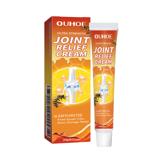 Bee Venom Joint Care Cream Shoulder Neck Knee Wrist Muscle Joint Massage Body Care Cream default title Health & Beauty Health Eprolo https://www.cyberehub.com
