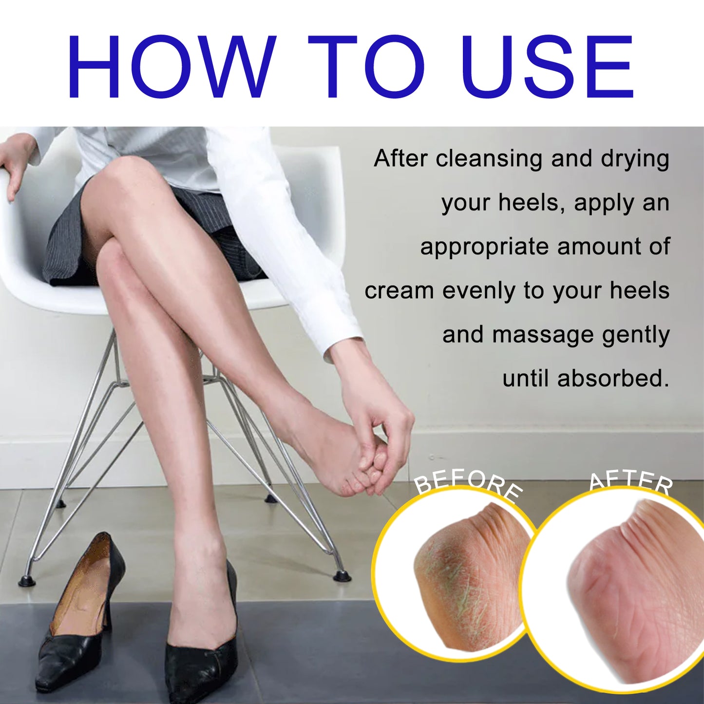Heel Repair Cream Cleanses Dead Heel Calluses, Prevents Cracking And Peeling, And Moisturizes Foot Care Cream Health Eprolo https://www.cyberehub.com