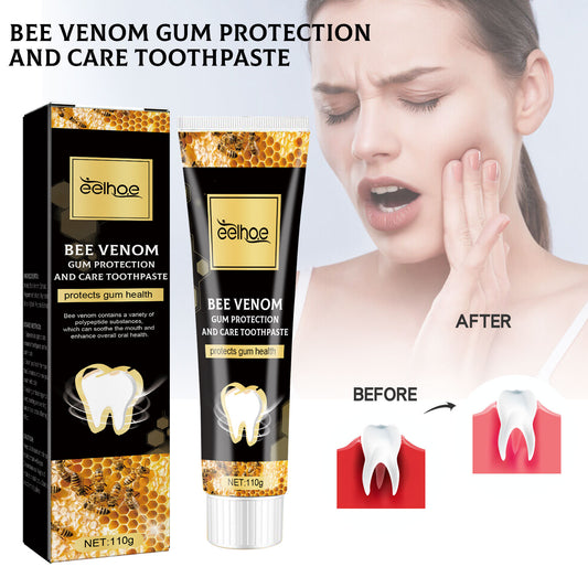 Bee Venom Gingival Toothpaste, Cleaning Stains Breath Fresh Whitening Toothpaste default title Health Eprolo https://www.cyberehub.com