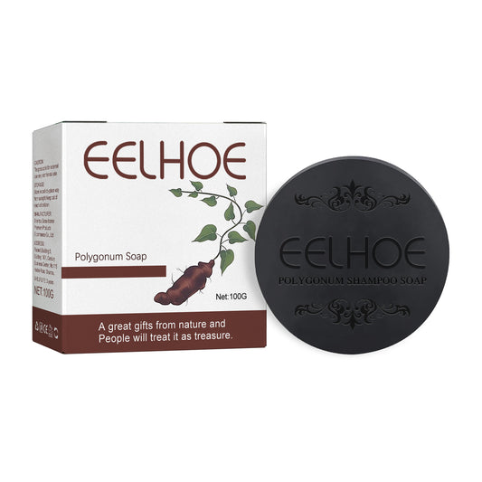 Polygonum Polygonum White Turn Black Shampoo Deep Cleansing Soft Nourishing Solid Black Hair Shampoo Soap Health & Beauty Health Eprolo https://www.cyberehub.com