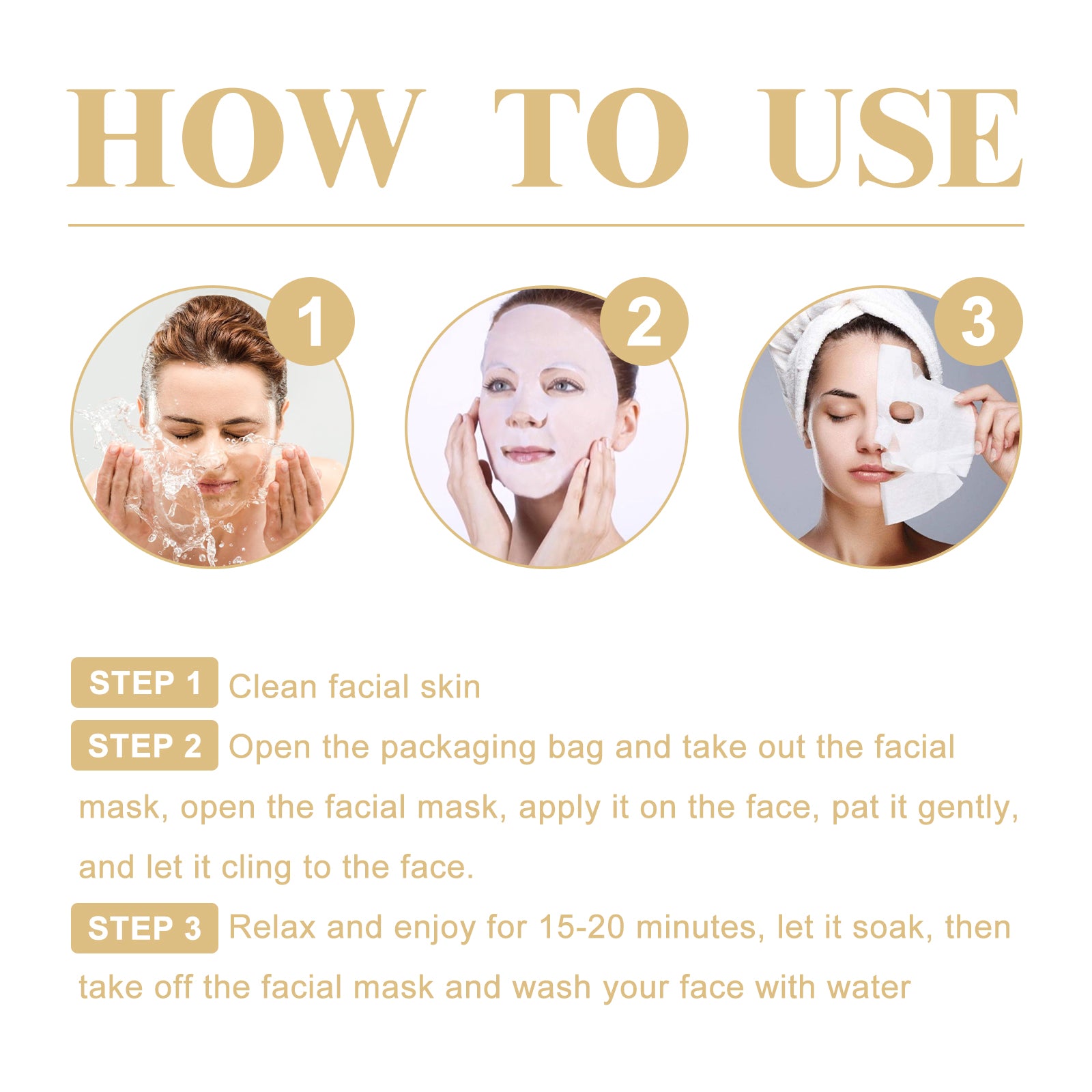 Collagen Wrinkles Mask, Moisturizing, Moisturizing And Firming Facial Skin, Cleaning, Anti-Wrinkle, Anti-Aging Eyes Health & Beauty Health Eprolo https://www.cyberehub.com