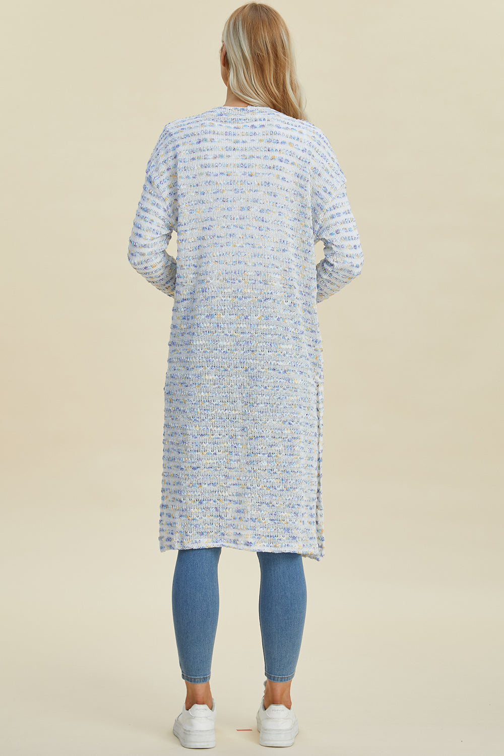 Double Take Full Size Open Front Longline Cardigan Shirt Apparel Clothing Tops Double Take Ship from USA Shirts USA Women Trendsi https://www.cyberehub.com