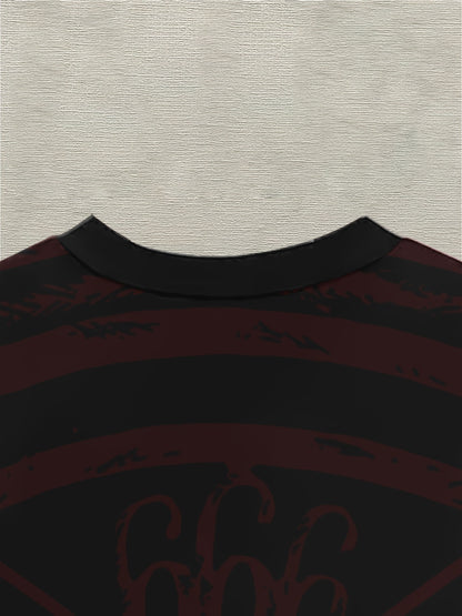 Men's 3D Printed Pattern T-shirt, Loose Fit, Polyester Material, Round Neck Design Apparel/Shirt/Graphic Shirt SNULLO https://www.cyberehub.com