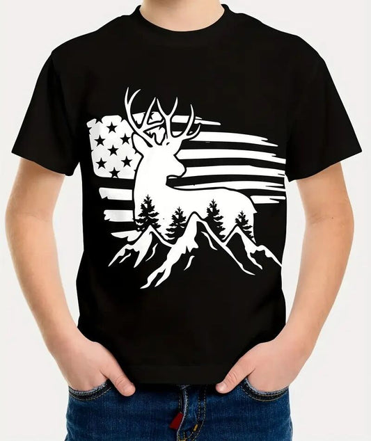 Men's Printed Short-sleeved T-shirt Apparel/Shirt/Graphic Shirt SNULLO https://www.cyberehub.com