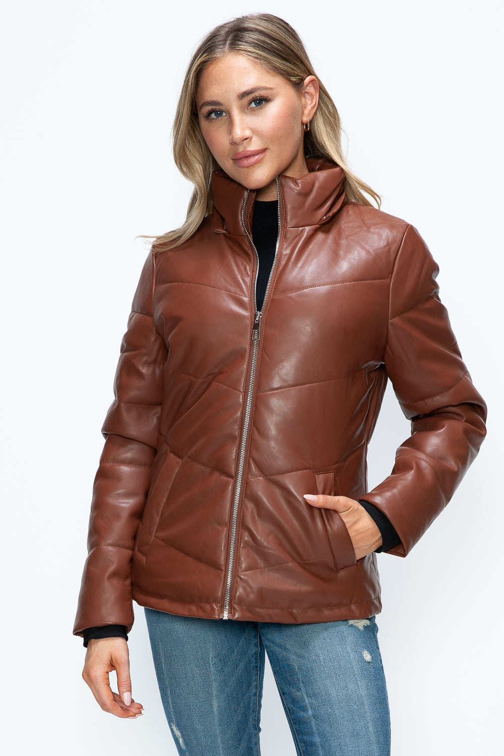 How Dare U Pocketed Zip Up Puffer Jacket with Removable Hood Tops/Jackets/Sweaters Clothing Tops How Dare U Ship from USA TikTok Trendsi USPS Walmart Trendsi https://www.cyberehub.com