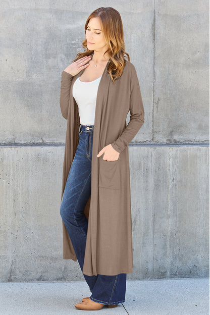 Basic Bae Full Size Open Front Long Sleeve Cover Up Apparel/Tops Basic Bae Memorial Day Sale Ship from USA TikTok Tops Trendsi USPS Walmart Walmart Apparel Trendsi https://www.cyberehub.com