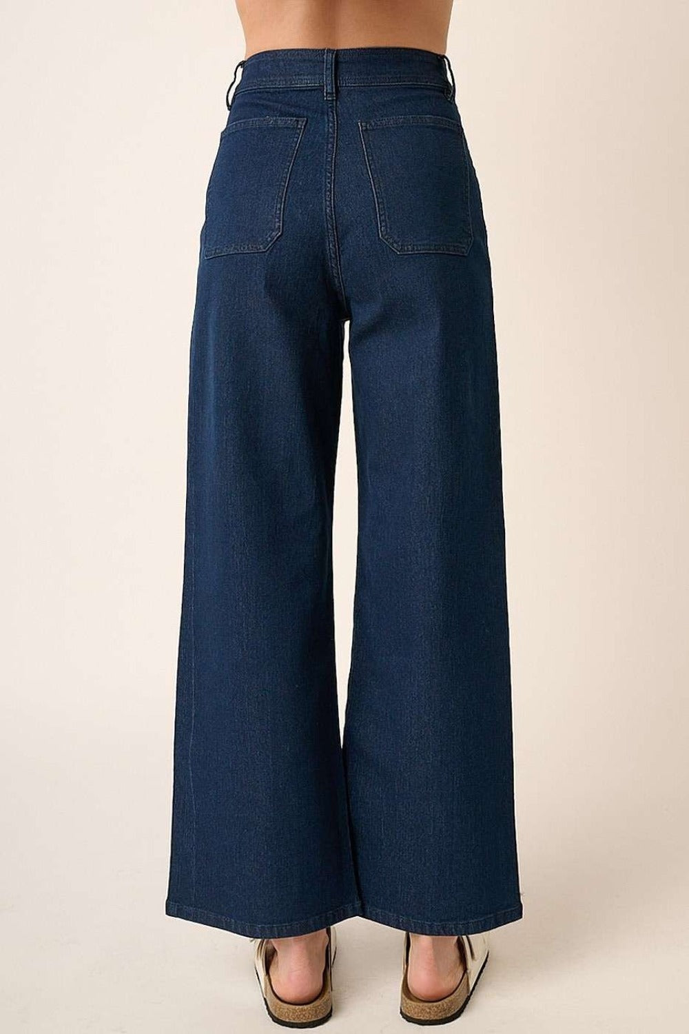 Mittoshop High Waist Wide Leg Jeans Bottoms Bottoms Clothing Mittoshop Ship from USA Women Trendsi https://www.cyberehub.com