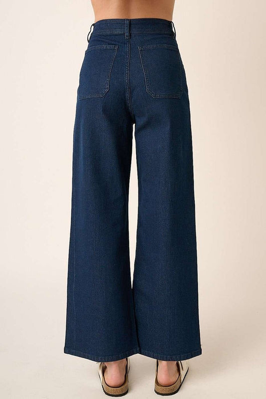 Mittoshop High Waist Wide Leg Jeans Bottoms Bottoms Clothing Mittoshop Ship from USA Women Trendsi https://www.cyberehub.com